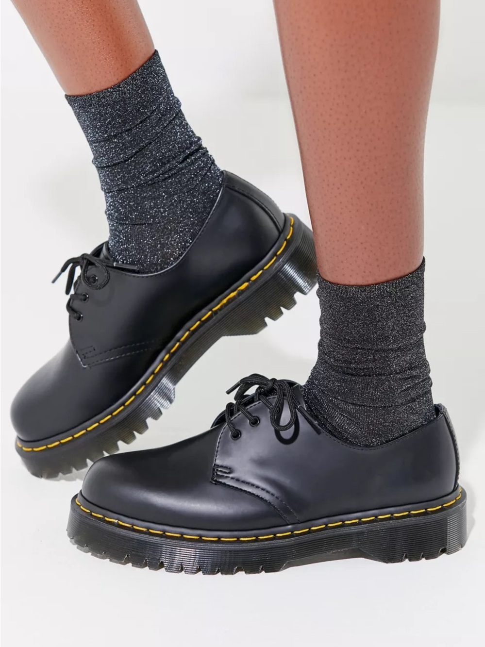 Dr. Martens 1461 Bex Smooth Leather Platform Shoes